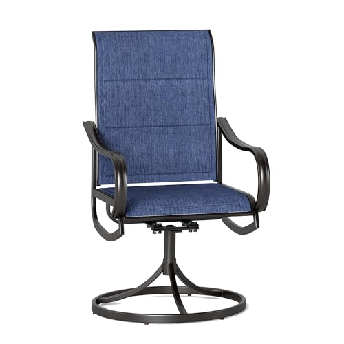 Black-frame,blue Padded Fabric