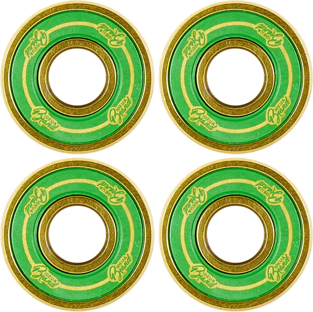 UrbanArtt 8 Standard Bearings for Skateboards, Longboards & Roller Skates - High Performance Smooth Ride for Outdoor Sports & Street Skating