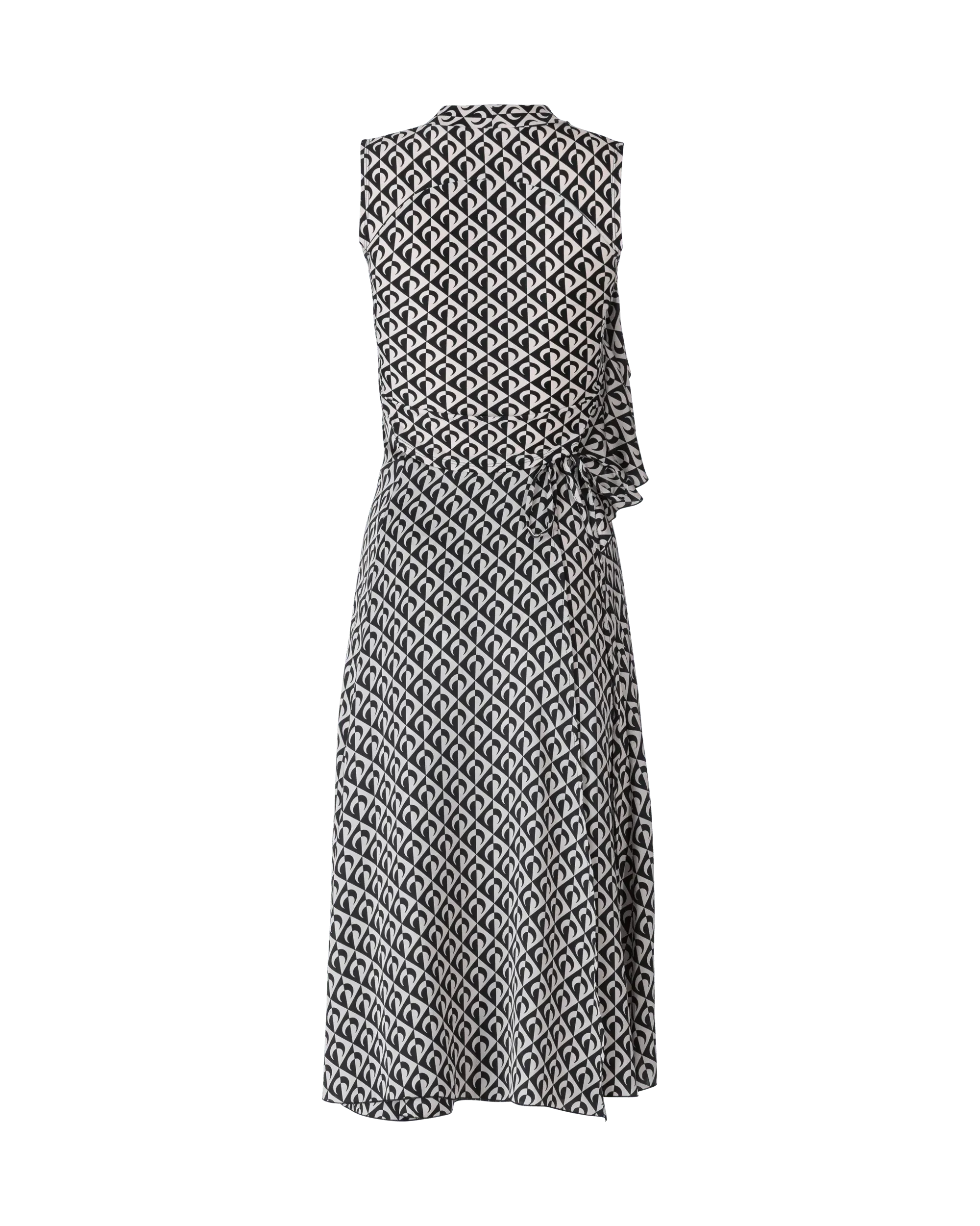 Moon Print Midi Dress - Floral Celestial A-Line Summer Dress for Women | Perfect for Beach Vacations, Date Nights & Boho Parties