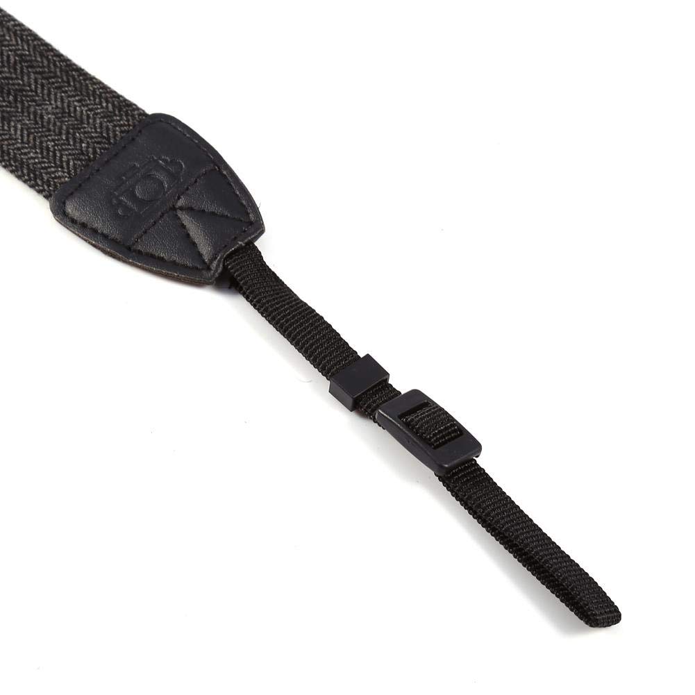Anti-Slip Camera Strap - Adjustable Shoulder Strap for DSLR/Mirrorless Cameras - Comfortable & Secure (Dark Grey) - Perfect for Travel, Photography & Outdoor Shooting