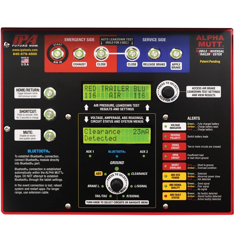 2nd Gen Alpha MUTT® Service Truck Model with ABS & Slide-Out Base - Innovative American Utility Tool for Professional Mechanics & Fleet Maintenance (No Tablet Included) - Perfect for Mobile Repairs & On-Site Equipment Servicing