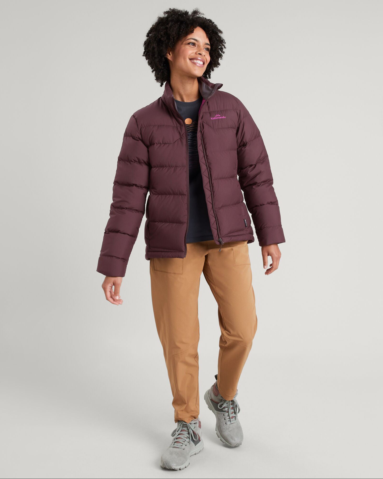 Women's Epiq Down Jacket - Lightweight Warm Winter Coat with Pony Fur Trim Hood - Perfect for Cold Weather, Skiing & Outdoor Activities