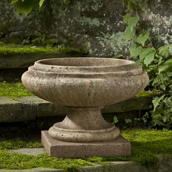 Marella Urn Planter - Elegant Outdoor Garden Planter for Flowers & Plants - Perfect for Patio, Balcony & Home Decor - Campania International