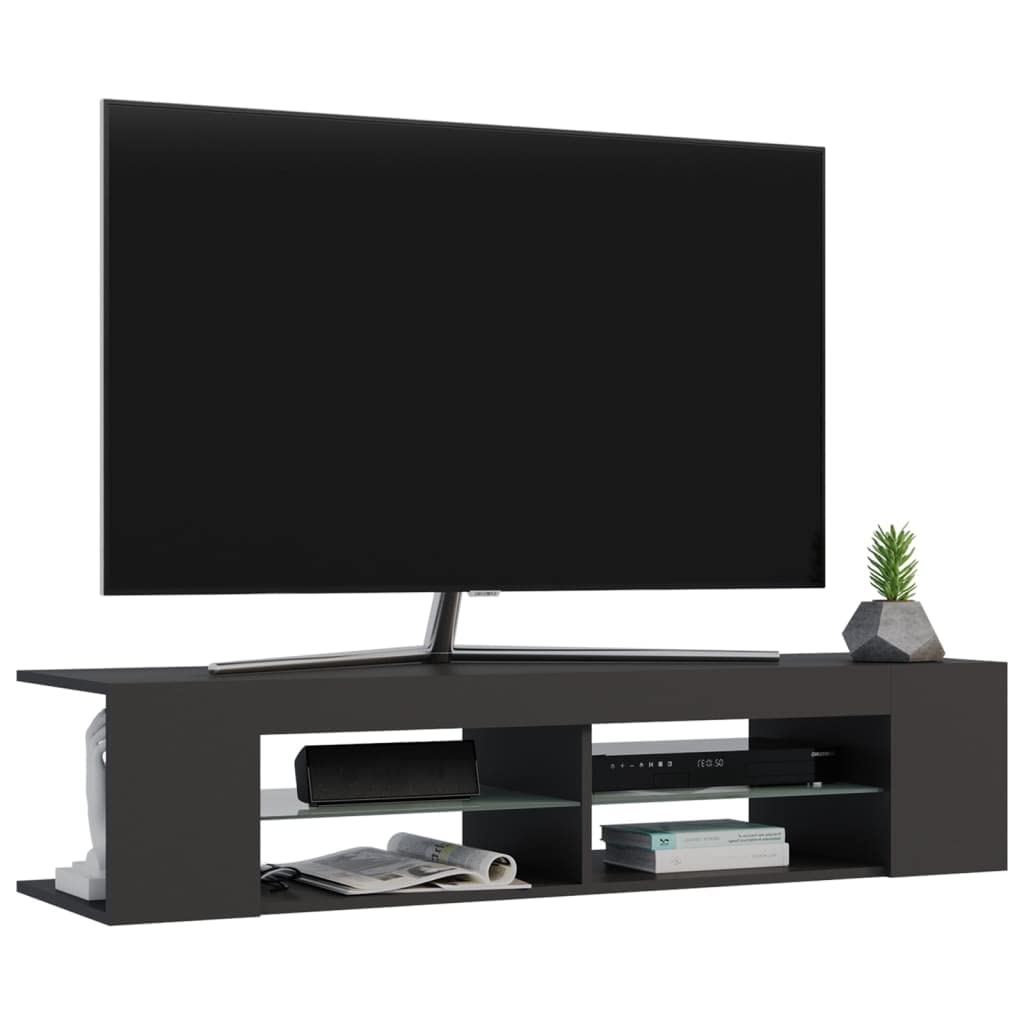 TOPINCN TV Stand with Storage - Modern TV Cabinet for Living Room, Bedroom & Hotel - Durable Chipboard Entertainment Center for Flat Screen TVs - Perfect for Home Theater & Office Setup