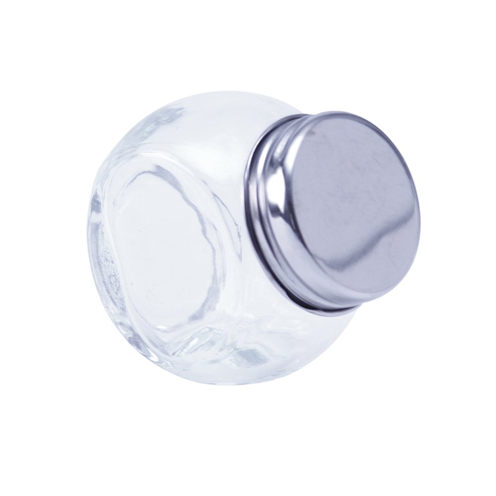 9-Piece Glass Candy Jar Set - Elegant Favor Containers for Weddings, Parties & Home Decor