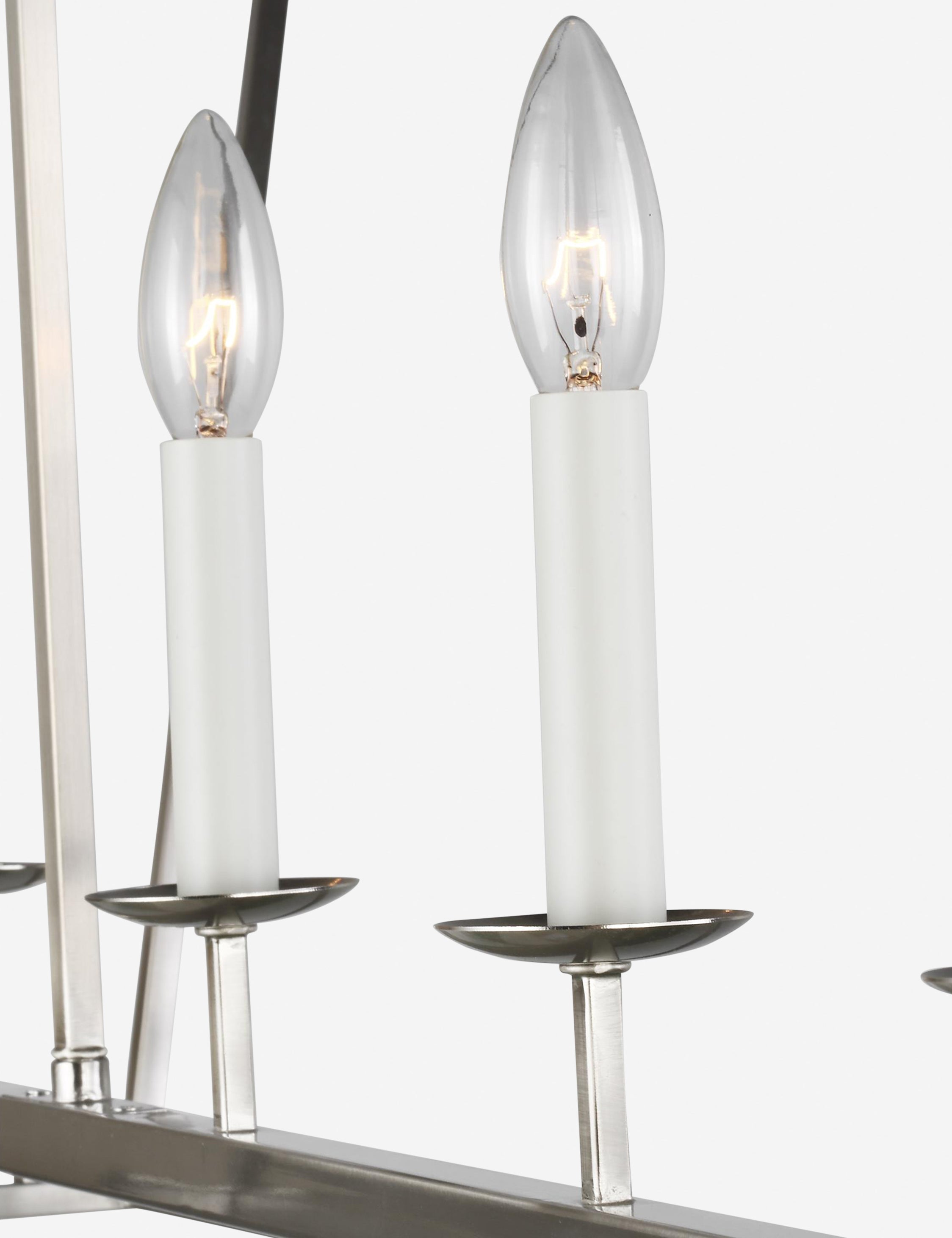 Gala Linear Chandelier - Modern LED Pendant Light Fixture for Dining Room, Kitchen Island & Living Room | Dimmable Hanging Light with Adjustable Length