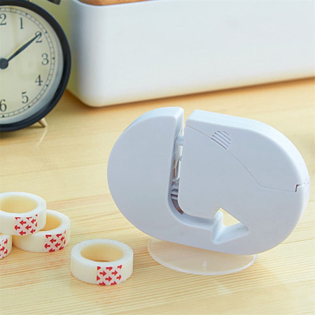 Mini Food Sealer Machine - Household Vacuum Sealer for Food Storage, White Bag Sealer with Tape for Freshness | Perfect for Kitchen, Camping, Travel & Meal Prep