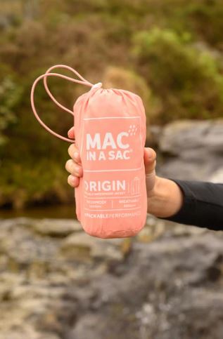 Mac In A Sac Unisex Packable Waterproof Jacket - Lightweight Raincoat for Hiking, Travel & Outdoor Activities