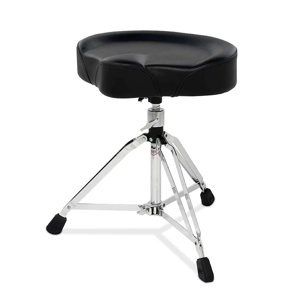 DW 5000 Series Tractor Seat Drum Throne - Heavy Duty Adjustable Drum Stool for Drummers - Perfect for Studio, Live Performances & Practice Sessions