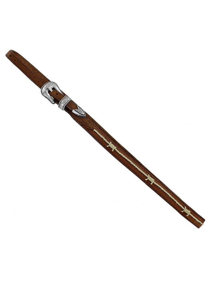 Justin E05044 Fenced In Hatband Copper - Western Style Hat Accessory for Cowboy Hats, Rodeo & Outdoor Events