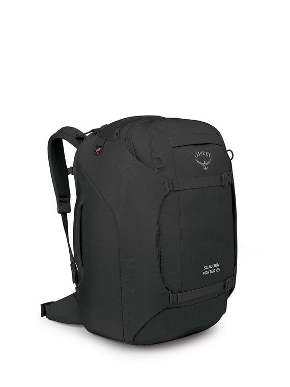 Osprey Sojourn Porter 65L Travel Backpack - Lightweight Carry-On Luggage for Airplane, Hiking & Adventure Travel - Durable Water-Resistant Packing Bag for Men & Women