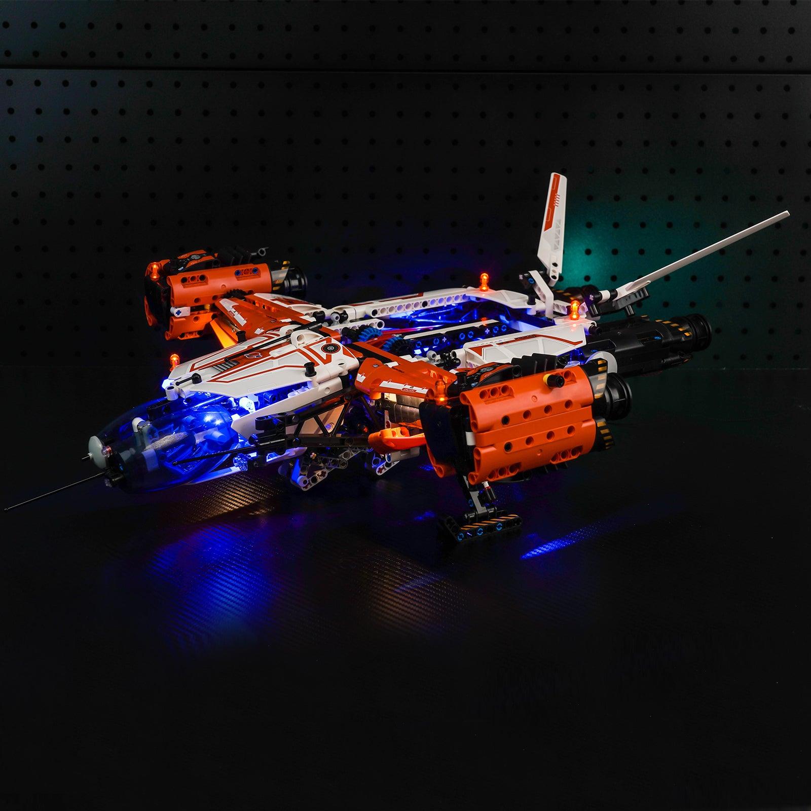 LEGO Technic VTOL Heavy Cargo Spaceship LT81 42181 Light Kit - LED Building Blocks Lighting Set for Model Display & Night Decoration
