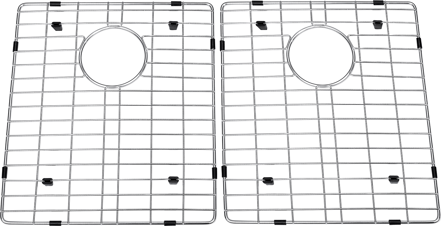 DAX NB3218 R10 Handmade Nanometer Double Bowl Undermount Kitchen Sink - Black Stainless Steel 304 - Perfect for Modern Kitchens & Restaurant Prep Areas