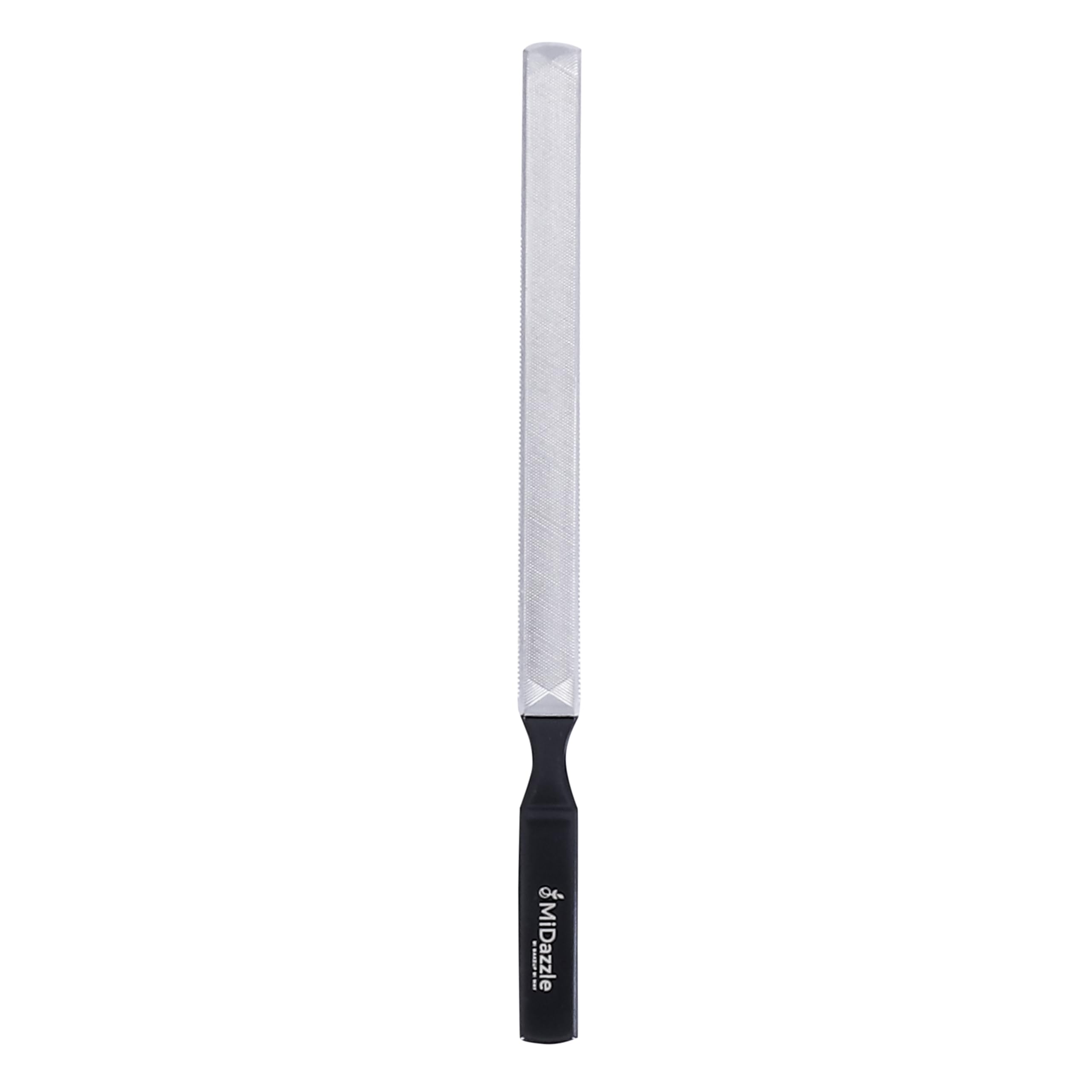 Midazzle Professional Nail Clipper & Nail File Set - 2 Pack Stainless Steel Manicure Kit for Home, Travel & Salon Use (NA01NF04)