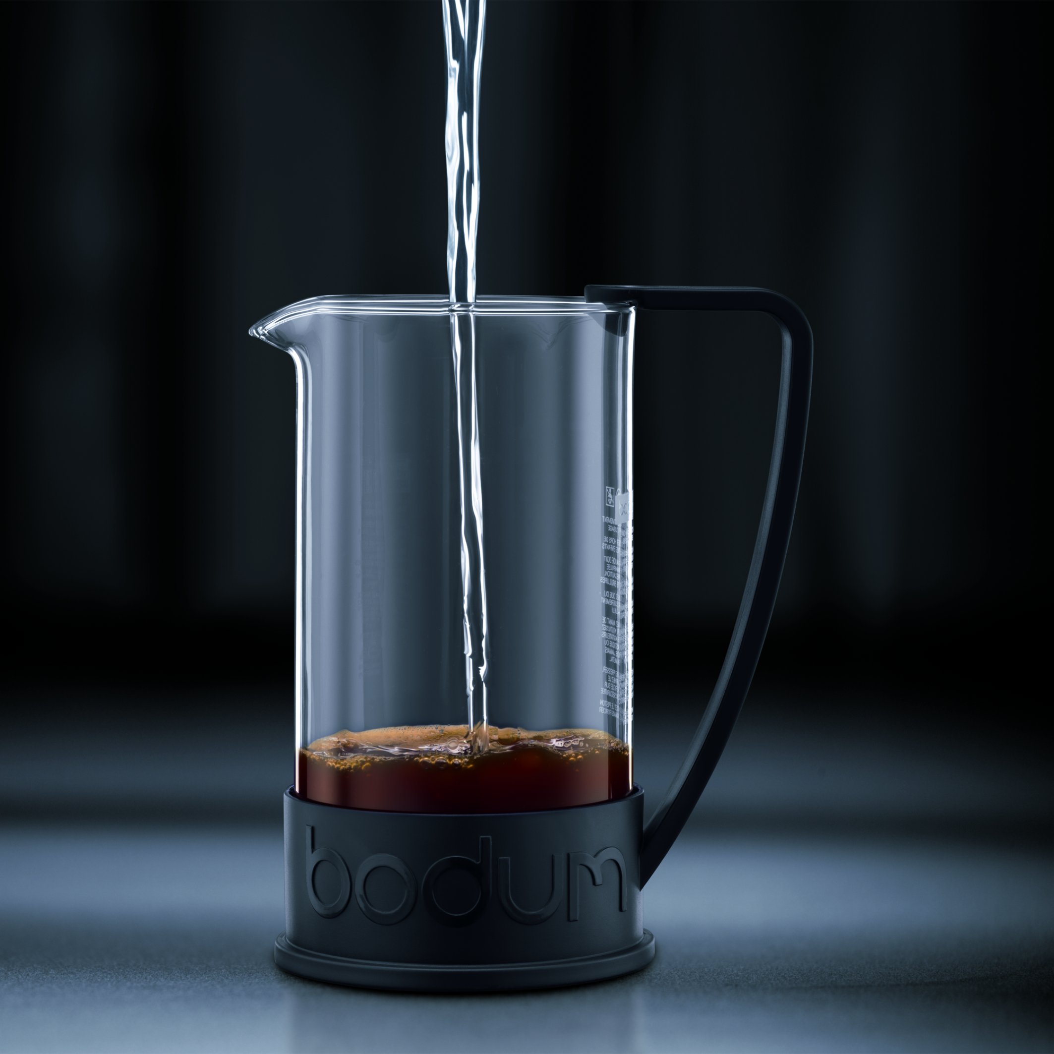 Bodum Bistro Electric Burr Coffee Grinder - Black | Brazil French Press Coffee & Tea Maker - 34 oz | Perfect for Home Brewing & Office Use