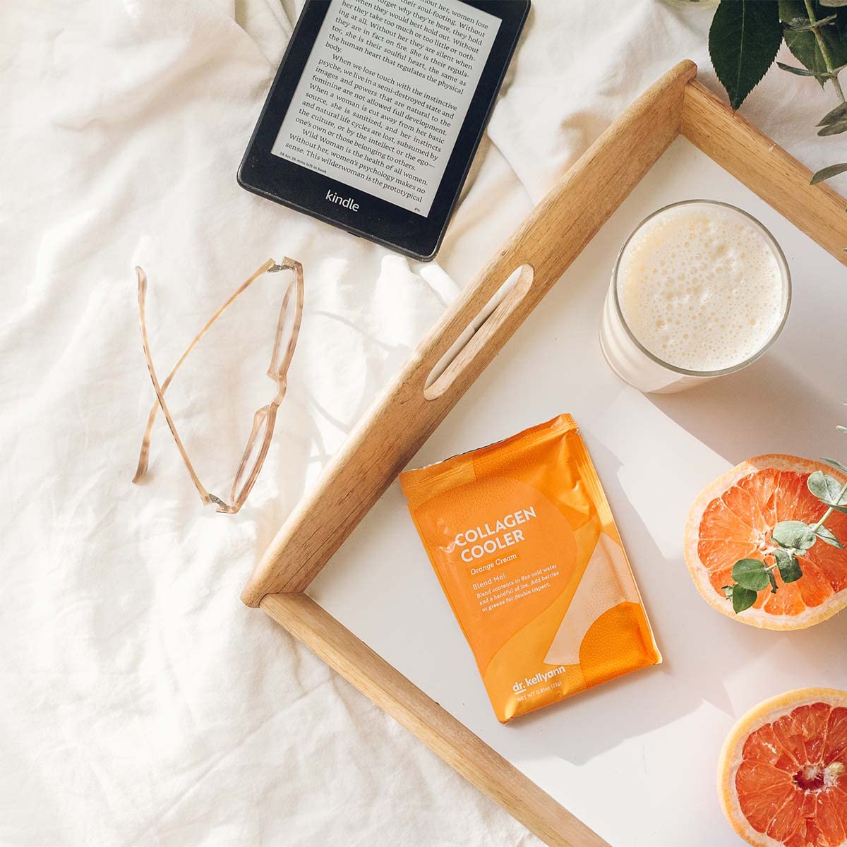 Dr. Kellyann Orange Cream Keto Shake Packets (7 Servings) - 15g Protein Powder with Grass-Fed Collagen, Keto & Paleo Diet Friendly Meal Replacement - Perfect for Weight Loss, Low Carb Lifestyle & On-the-Go Nutrition