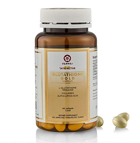 3 Bottles of Tatiomax Gold Glutathione Skin Whitening Capsules with Collagen & Vitamin C - Brighten Skin Tone, Reduce Dark Spots | Perfect for Daily Beauty Routine & Anti-Aging Care