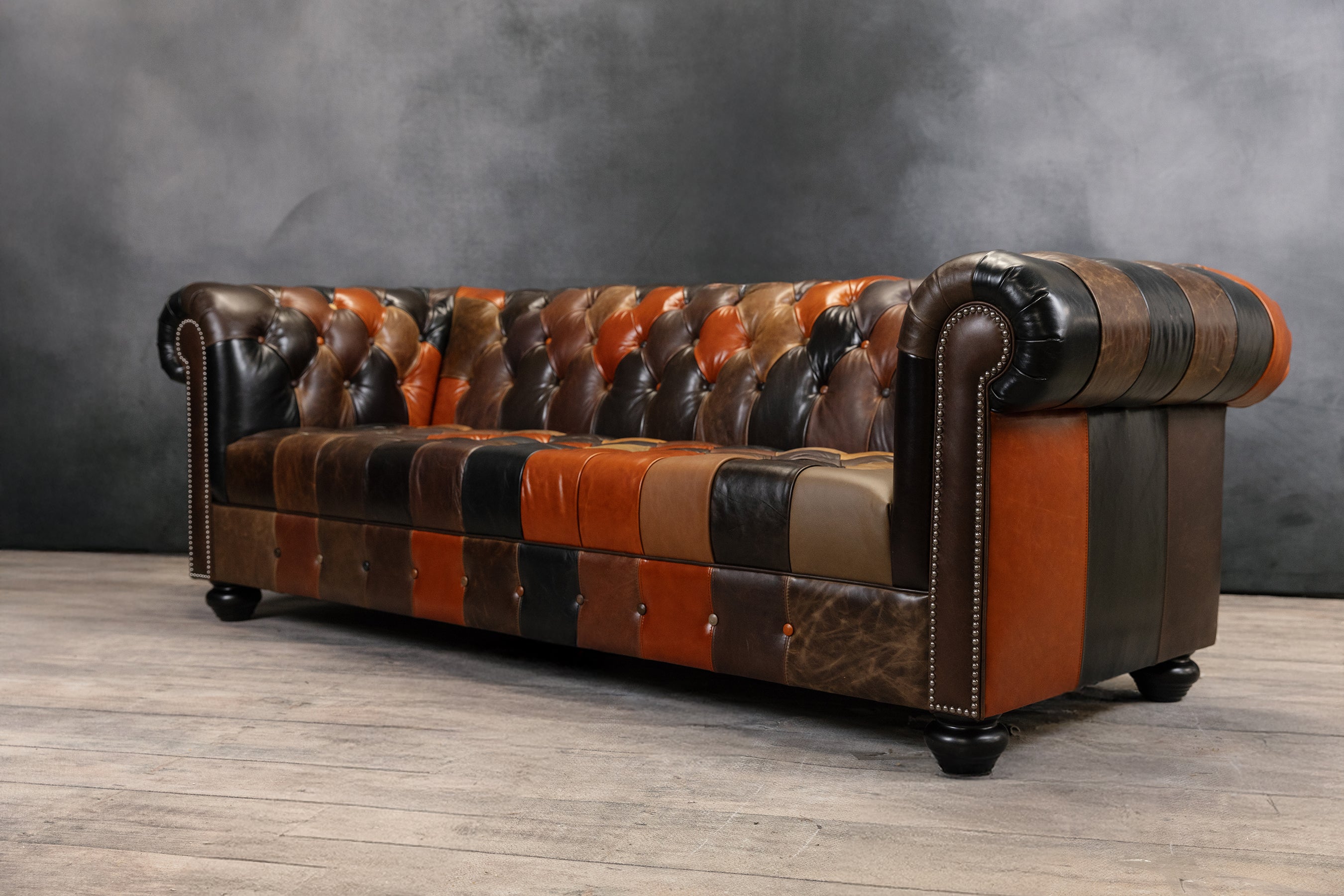 Luxury Vivaldi Genuine Leather Sofa - Modern Living Room Furniture for Home & Office - Perfect for Relaxing, Entertaining & Stylish Decor