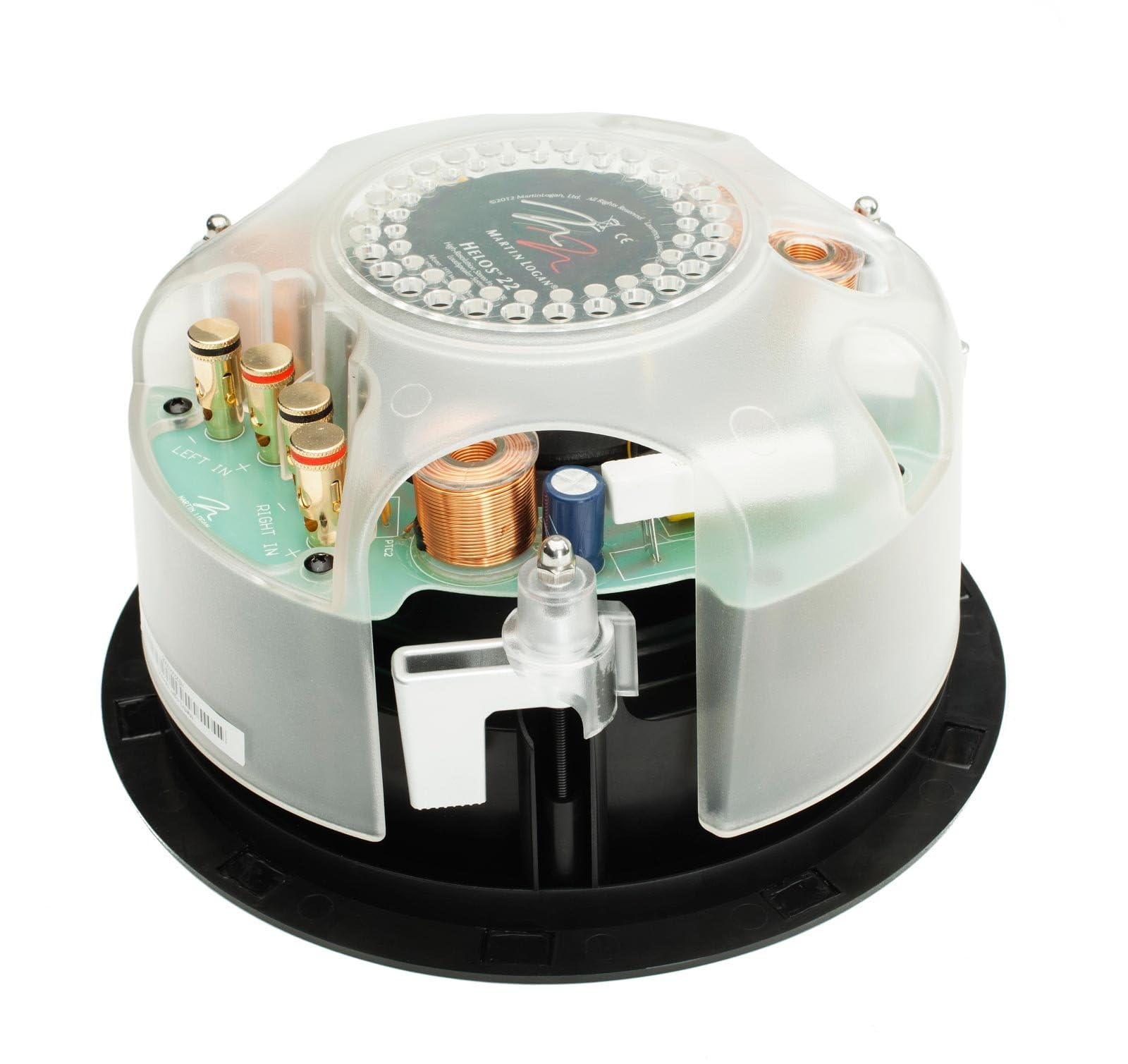 MartinLogan Helos 22 White Stereo In-Ceiling Speaker - Premium Sound for Home Theater & Multi-Room Audio Systems