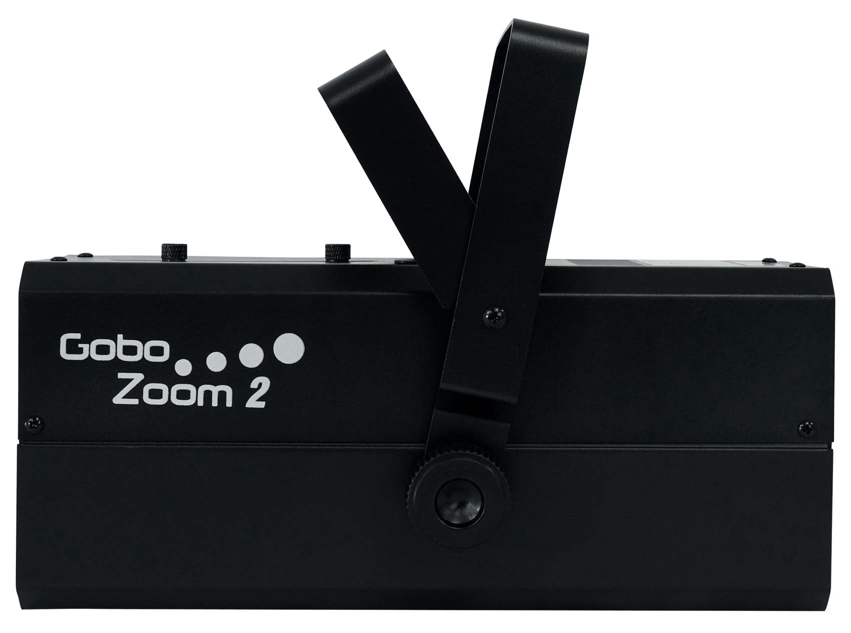 Chauvet DJ GOBO Zoom 2 70W LED DMX Custom GOBO Projector with Manual Rotation Knob + Rockville RPB2-BLACK Wireless Bluetooth Speaker Bundle - Perfect for DJ Shows, Parties, and Outdoor Events