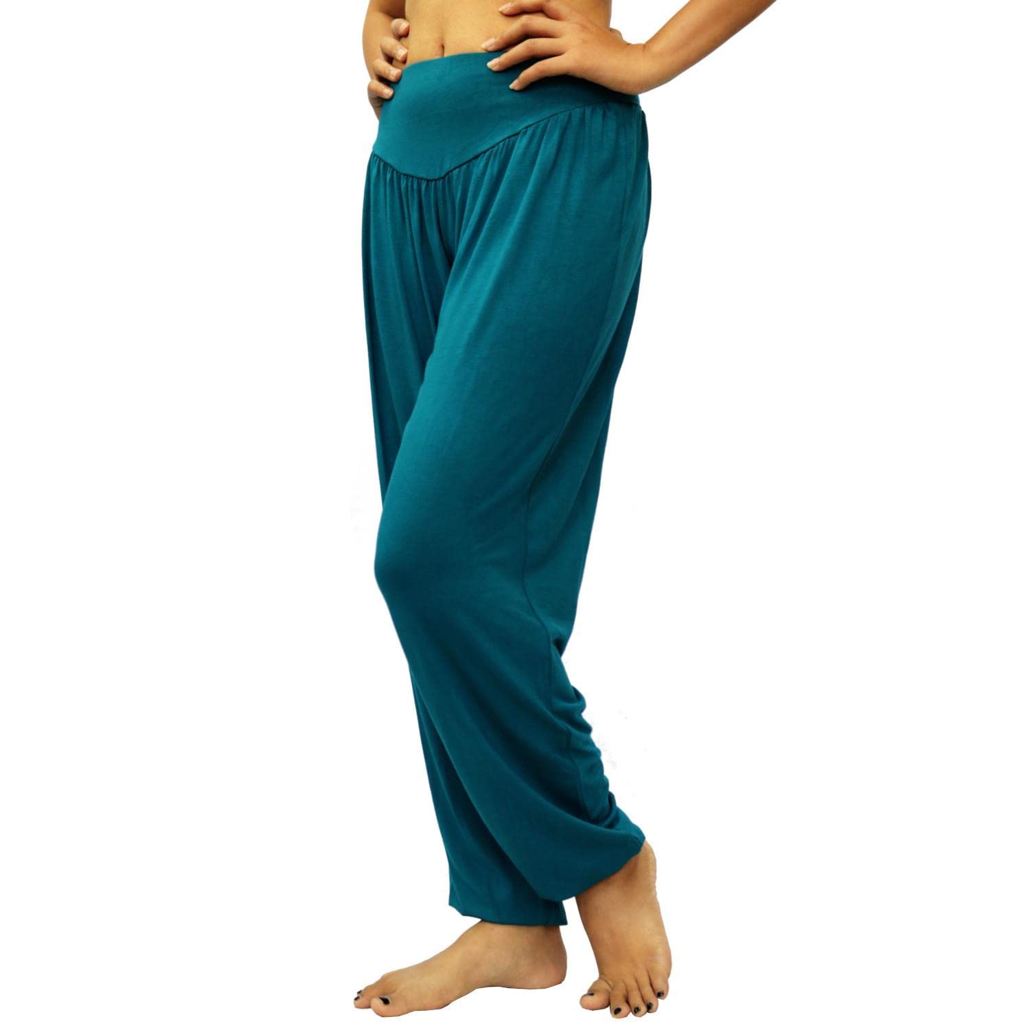 LOFBAZ Women's Maternity Yoga Pants - Stretchy Lounge Pajama Sweatpants for Pregnancy, Dance & Harem Style | Comfortable Sleepwear & Workout Leggings for Expecting Moms - Perfect for Yoga, Relaxing at Home, and Maternity Photoshoots