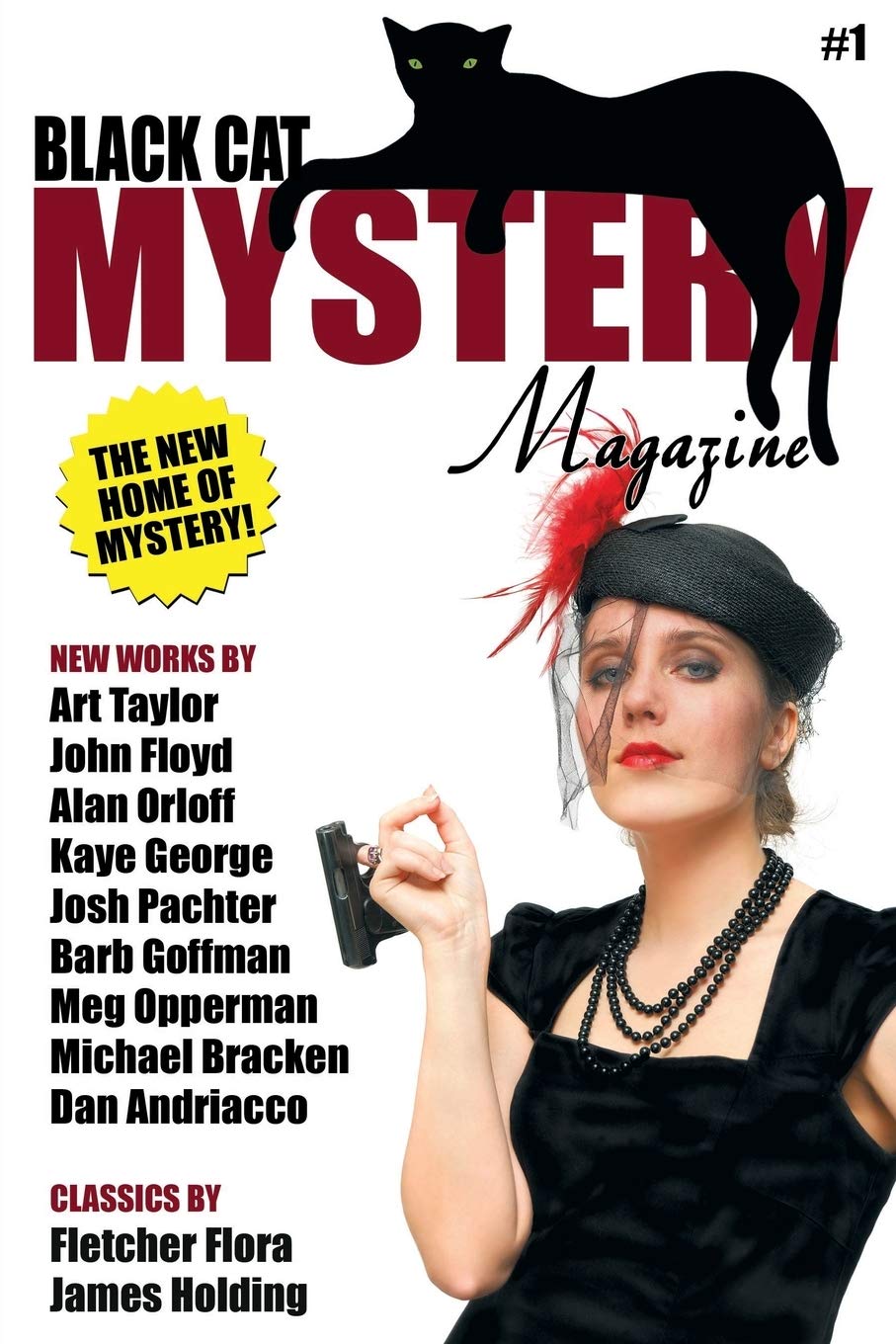 Black Cat Mystery Magazine #1 - Vintage Detective & Crime Stories Collection - Perfect for Mystery Lovers & Book Collectors