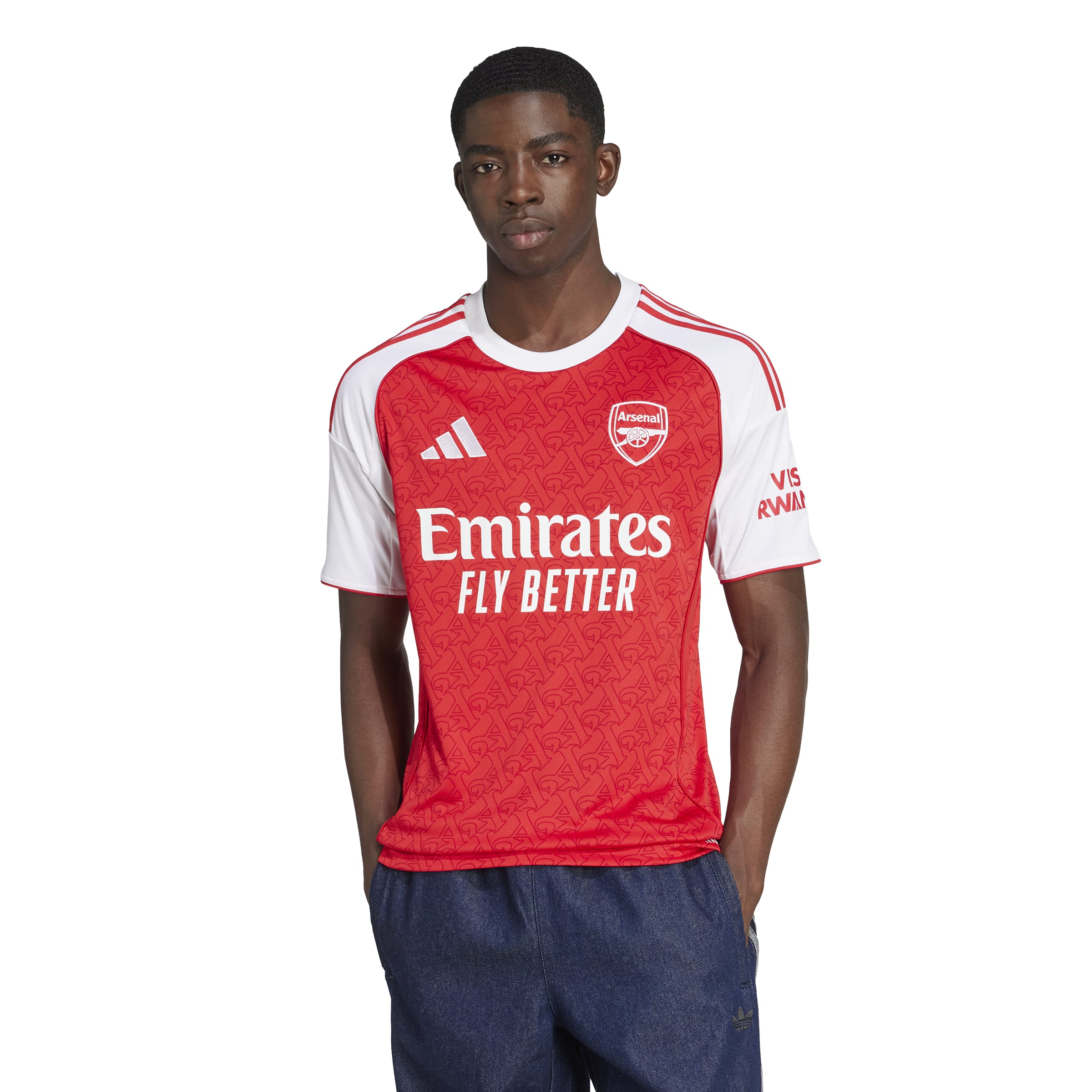 Official Arsenal FC 2025/26 Adult Home Jersey - Authentic Football Shirt for Men - Perfect for Match Days, Training & Fan Support