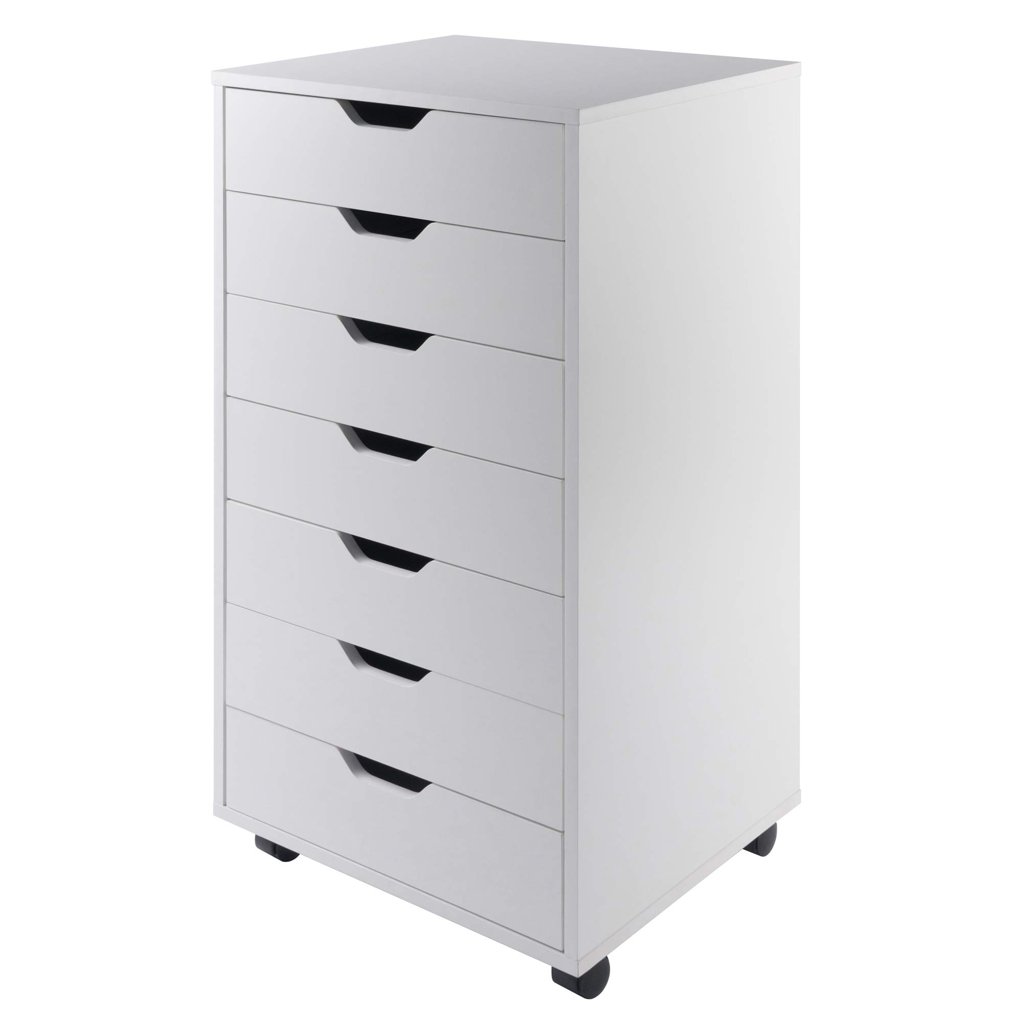 Winsome Halifax 7-Drawer Storage Organizer, White - Perfect for Bedroom, Office & Closet Organization