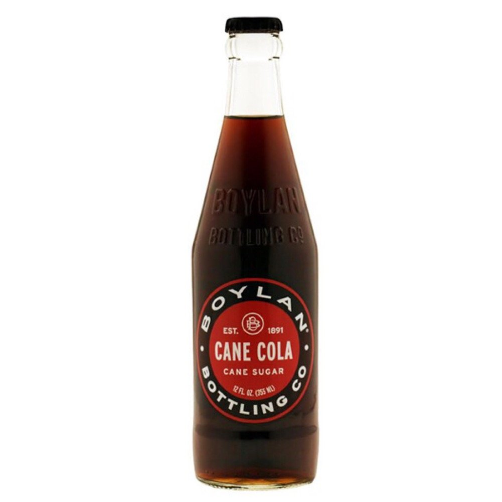 Boylan Sugar Cane Cola Soda - 12oz Glass Bottles (Pack of 12) | Premium Craft Soda | Perfect for BBQs, Parties & Retro Soda Collections