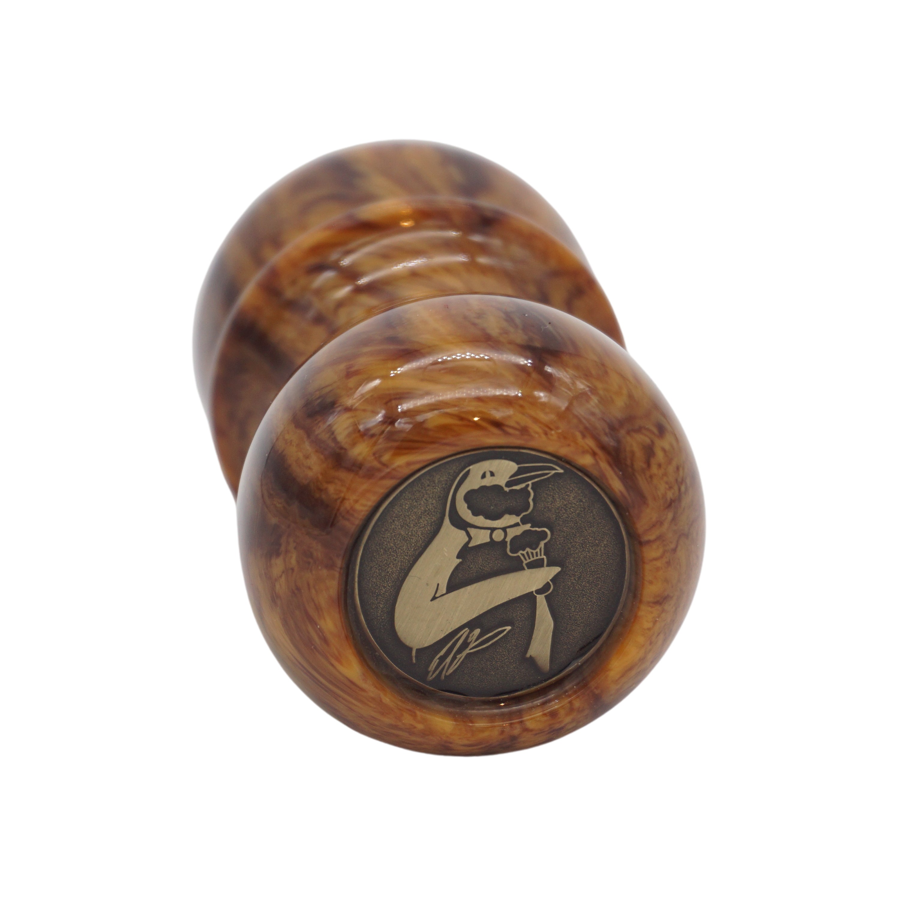 Premium Briar Wood Handcrafted Shaving Brush Handle for 24mm & 26mm Knots - Luxury Wet Shaving Accessory for Men's Grooming & Beard Care Routine