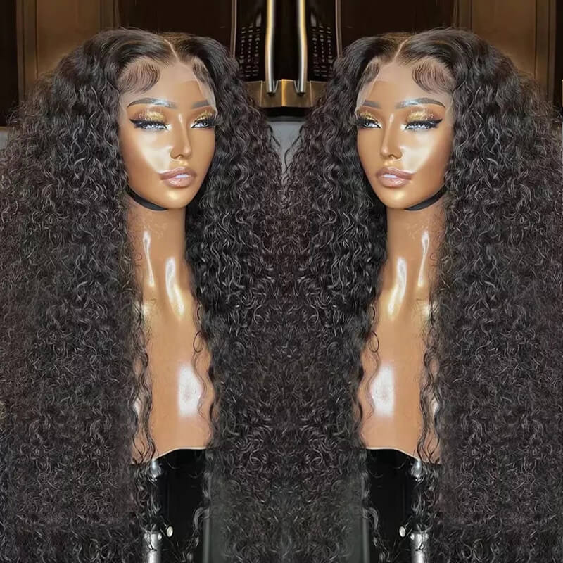 Eullair Natural Curly Lace Front Wig - Super Affordable Human Hair Wig for Black Women | Perfect for Vacations, Cosplay & Daily Wear