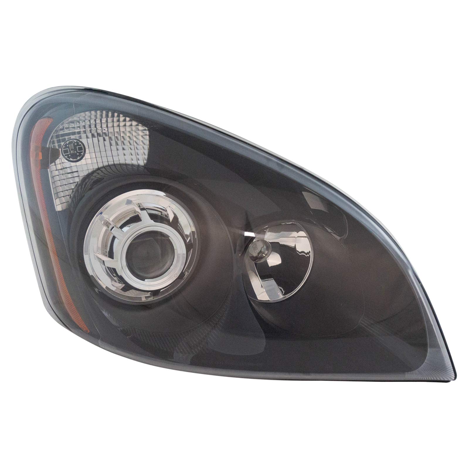 Freightliner Cascadia Headlight Assembly Set - Driver & Passenger Side Replacement for 2008-2018 Models | Durable LED Headlights for Night Driving & Truck Safety