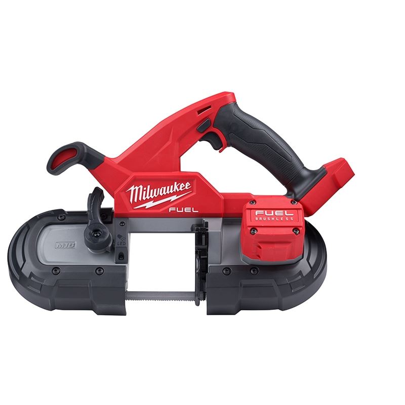 M18 FUEL 18V Lithium-Ion Brushless Cordless Compact Band Saw (Tool Only) - Perfect for Metal Cutting, Plumbing, and Electrical Work