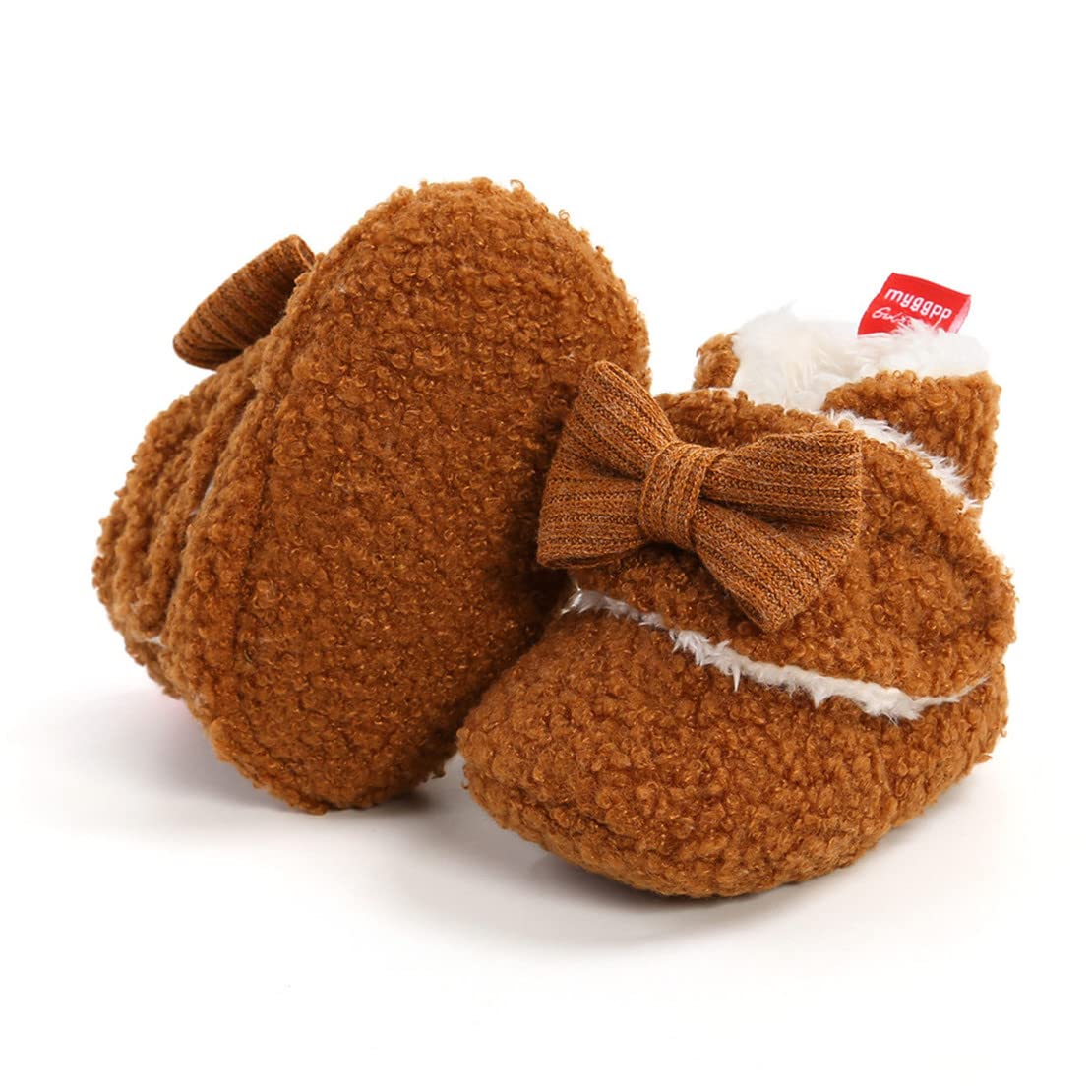 BENHERO Baby Booties for Boys & Girls - Non-Slip Winter Slippers with Grippers, Stay-On Newborn Socks for Infants 0-24 Months | Perfect for Crib, Playtime & Outdoor Walks