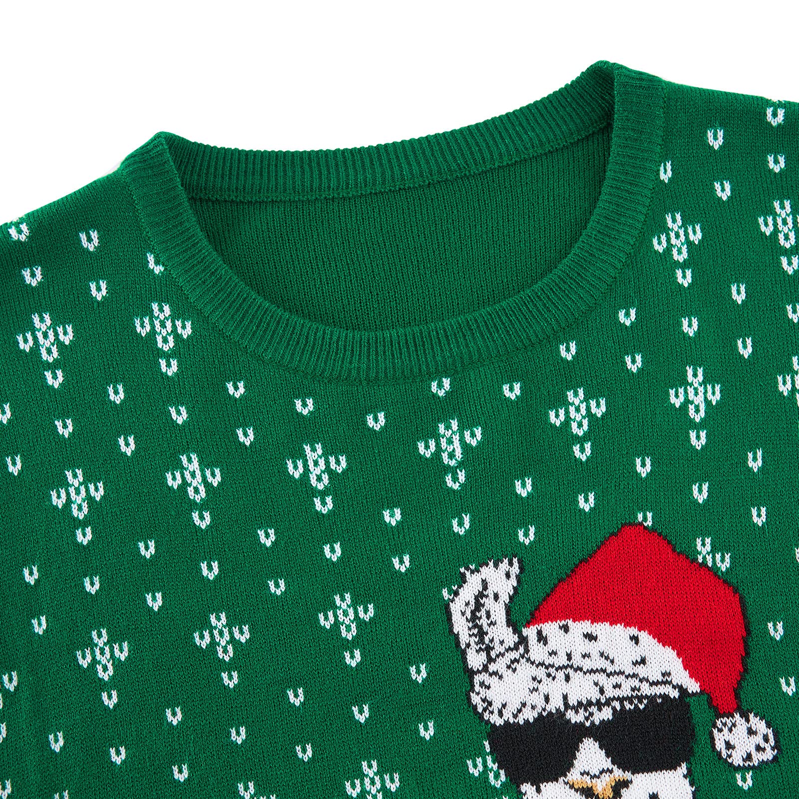 Ugly Christmas Sweaters for Men & Women - Festive Crewneck Knitted Pullover Holiday Party Jumper for Xmas & New Year Celebrations - Perfect for Office Parties, Family Gatherings & Gift Exchanges