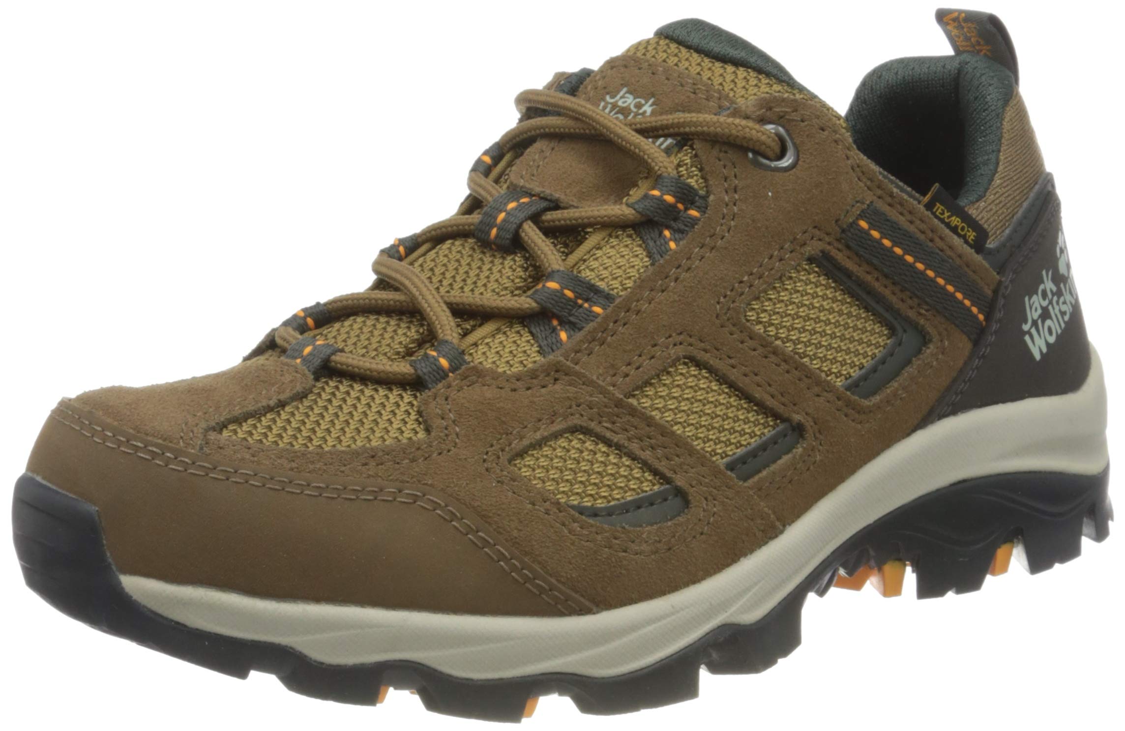Jack Wolfskin Women's Low Rise Hiking Shoes - Lightweight Waterproof Trail Running Shoes for Outdoor Adventures, Trekking & Backpacking