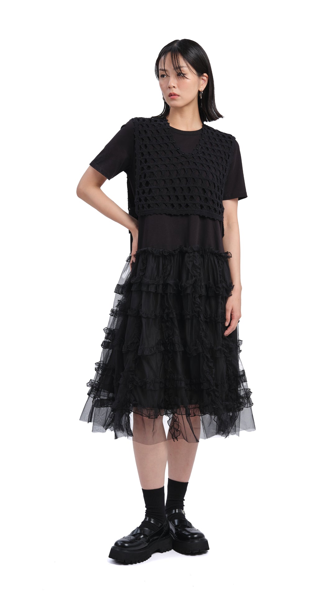 Breathable Mesh Layered Dress for Women - Summer Boho Maxi Dress with Flowy Design - Perfect for Beach Vacations, Date Nights & Casual Outings