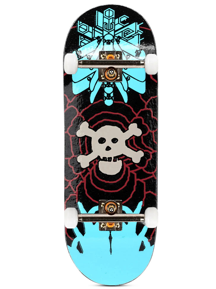 Blackriver Fingerboard Complete Skateboard - Professional Mini Fingerboard for Skateboard Enthusiasts | Perfect for Indoor Practice, Office Fun & Skateboard Training
