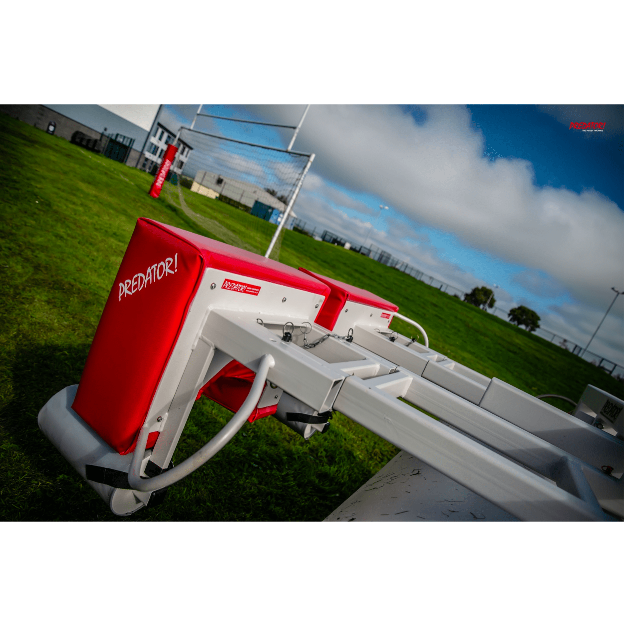 Predator 65 Standard Rugby Scrum Machine - Professional Rugby Training Equipment for Team Drills & Defense Practice - Perfect for Rugby Clubs, Schools & Sports Academies
