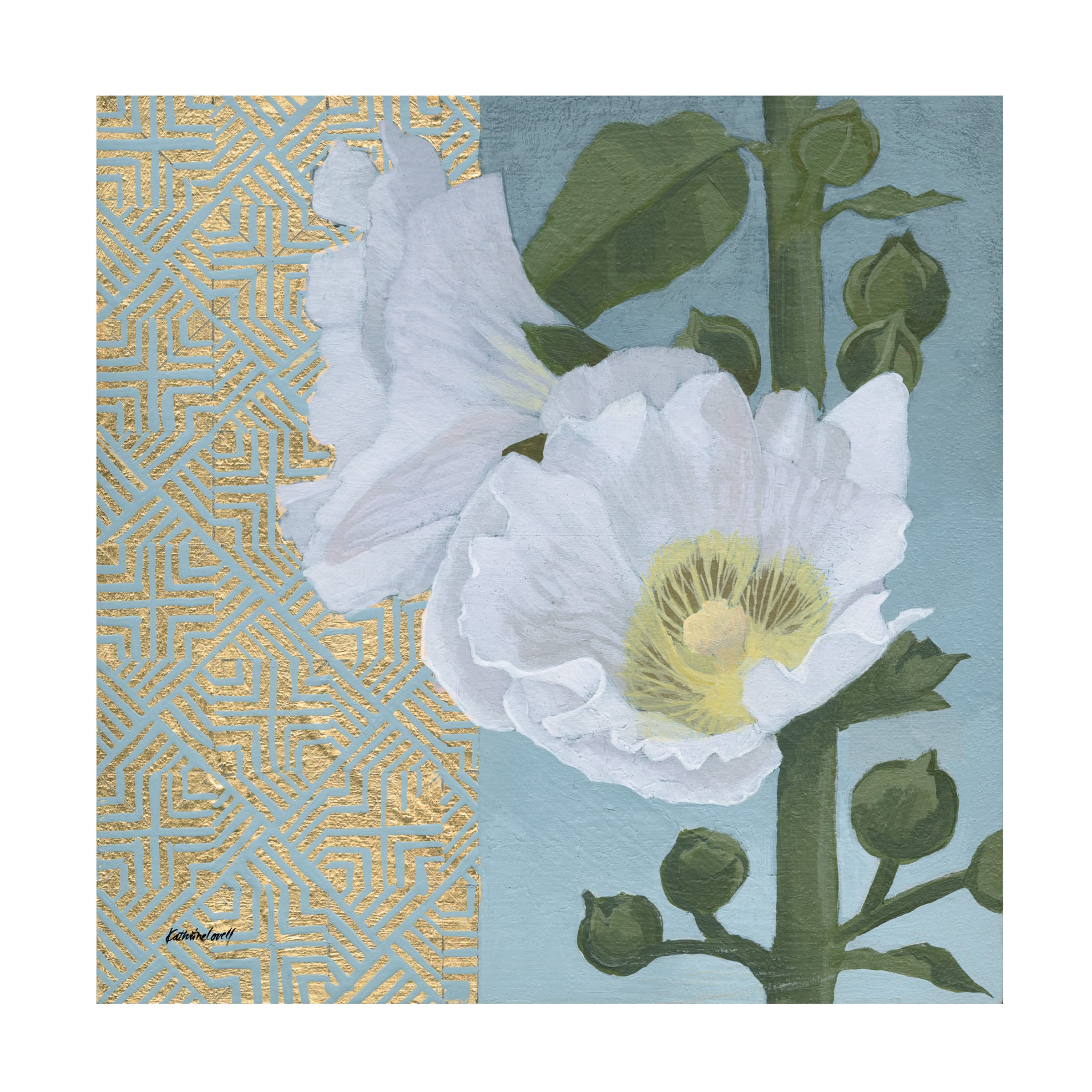 Trademark Fine Art 'Soft Evening III' Canvas Art by Kathrine Lovell - Hand-Painted Landscape Wall Decor for Living Room, Bedroom & Office