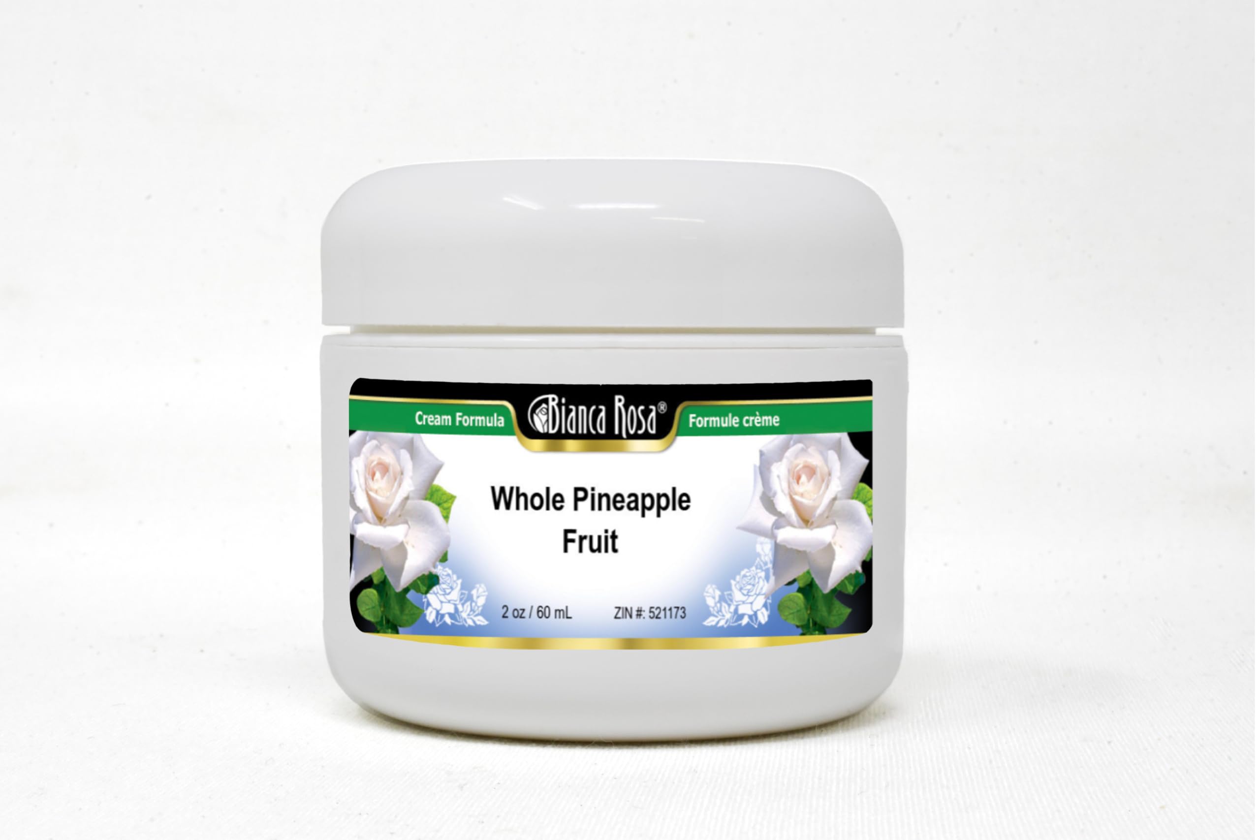 Fresh Whole Pineapple Fruit Cream (2 oz, 3 Pack) - Natural Moisturizer for Dry Skin, Hands & Feet - Perfect for Spa, Travel & Daily Skincare Routine