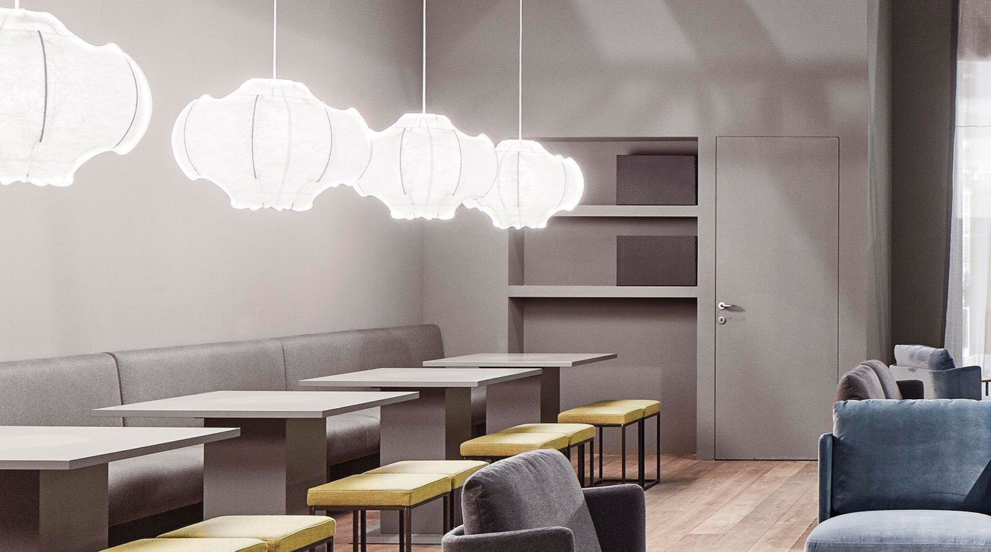 Viscontea Pendant Lamp - Modern Glass Hanging Light Fixture for Dining Room, Kitchen Island & Bedroom Decor | Elegant Lighting Solution for Home & Office
