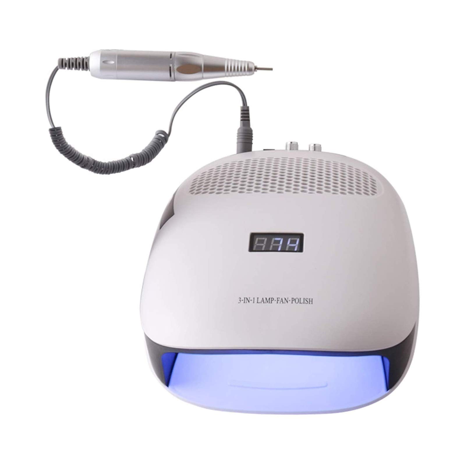 Zinhsq 120W UV LED Nail Dryer with Auto Sensor - Professional Gel Polish Curing Lamp for Fast Drying Fingernails & Toenails - Perfect for Home Manicures & Salon Nail Art