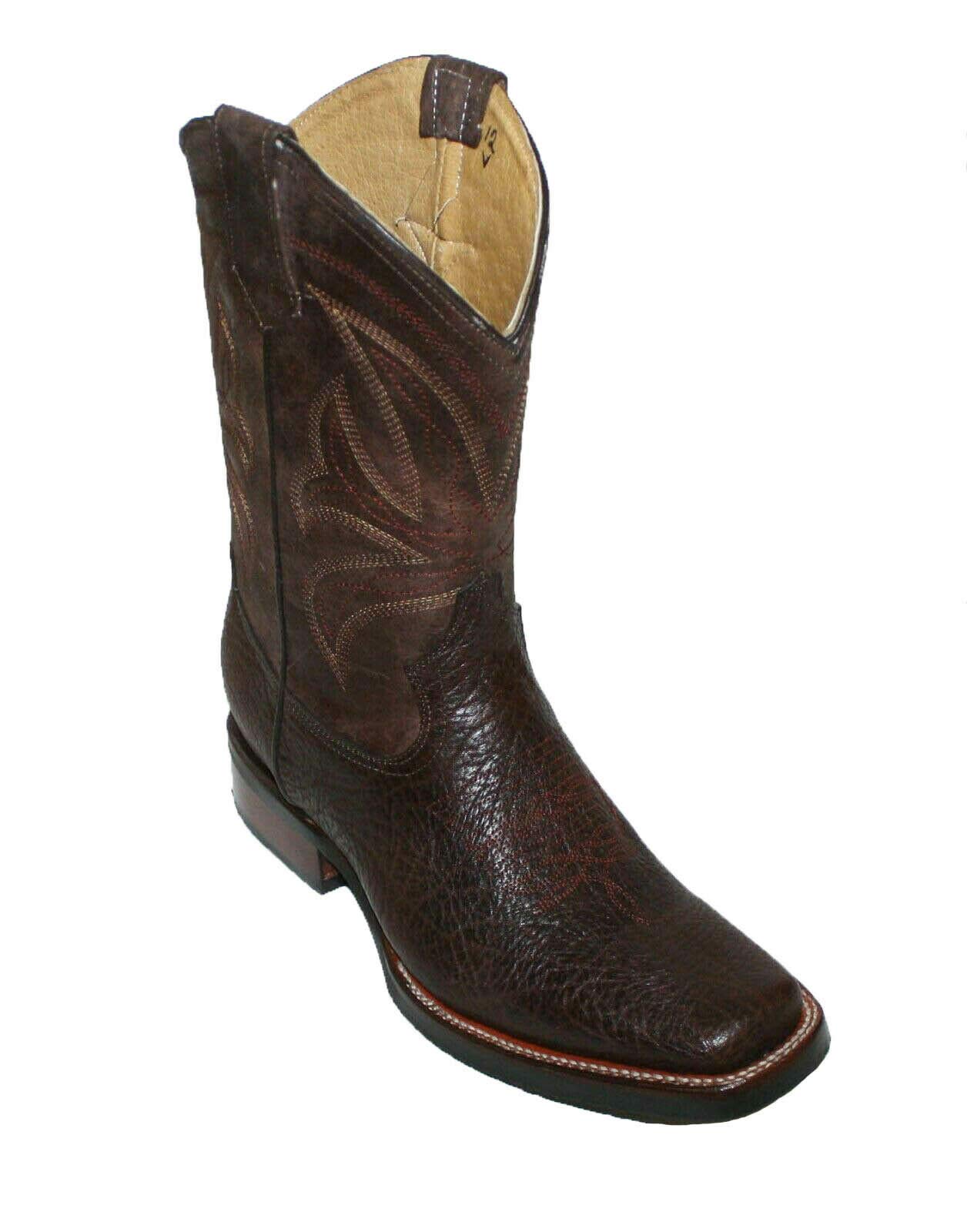 Dona Michi Men's Genuine Leather Cowboy Boots - Western Style Riding Boots for Men - Perfect for Rodeo, Country Music Festivals & Outdoor Adventures
