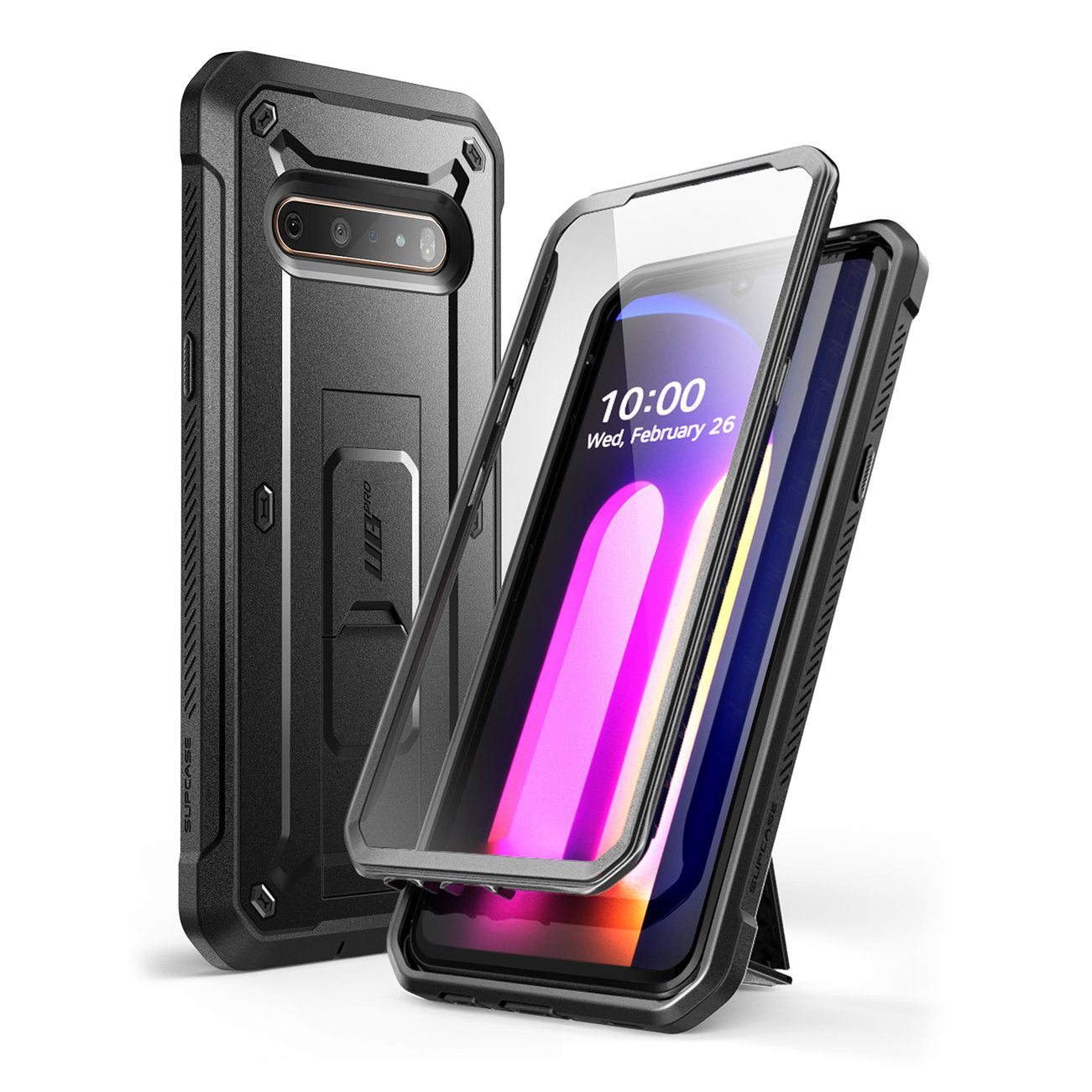 LG V60 ThinQ Unicorn Beetle Pro Rugged Full Body Protective Case - Shockproof, Drop Proof, Military Grade Protection for LG V60 Smartphone - Perfect for Outdoor, Work & Daily Use