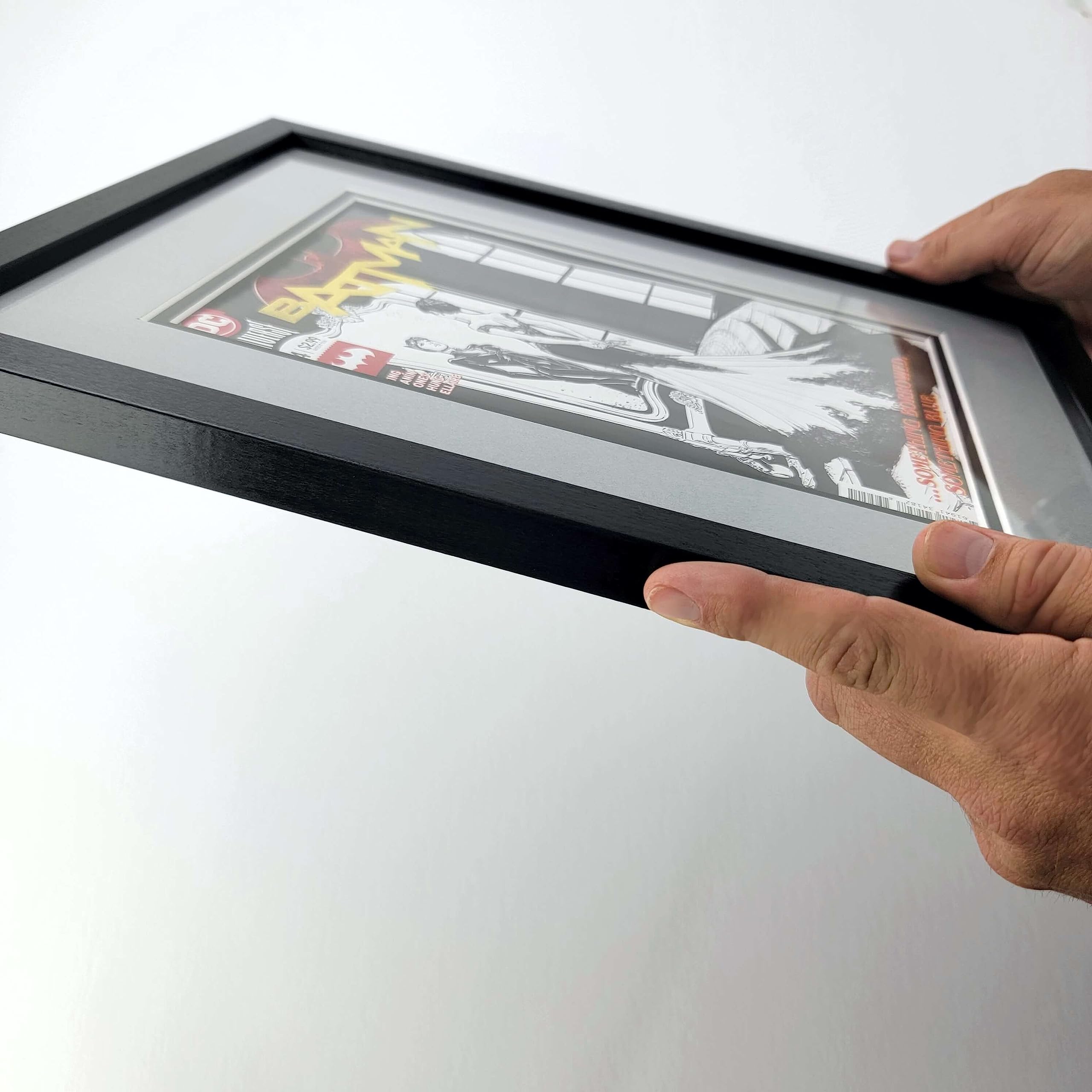 Premium Comic Book Display Frames - Set of 4 with UV Protection | Perfect for Collectibles, Home Decor & Gift Giving