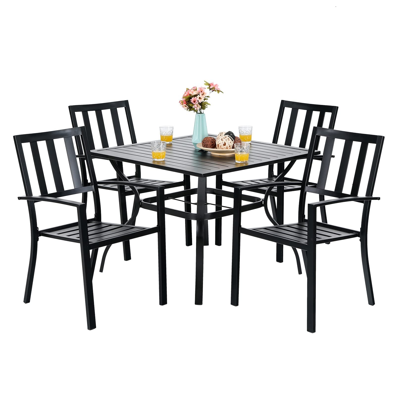 Sophia & William 5-Piece Outdoor Dining Set - 37