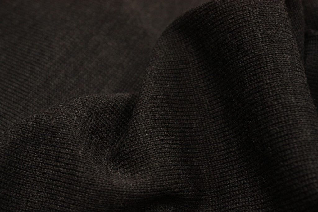 Premium Charcoal Marino Wool Sweater for Men - Soft, Warm & Stylish - Perfect for Winter Outfits and Casual Wear