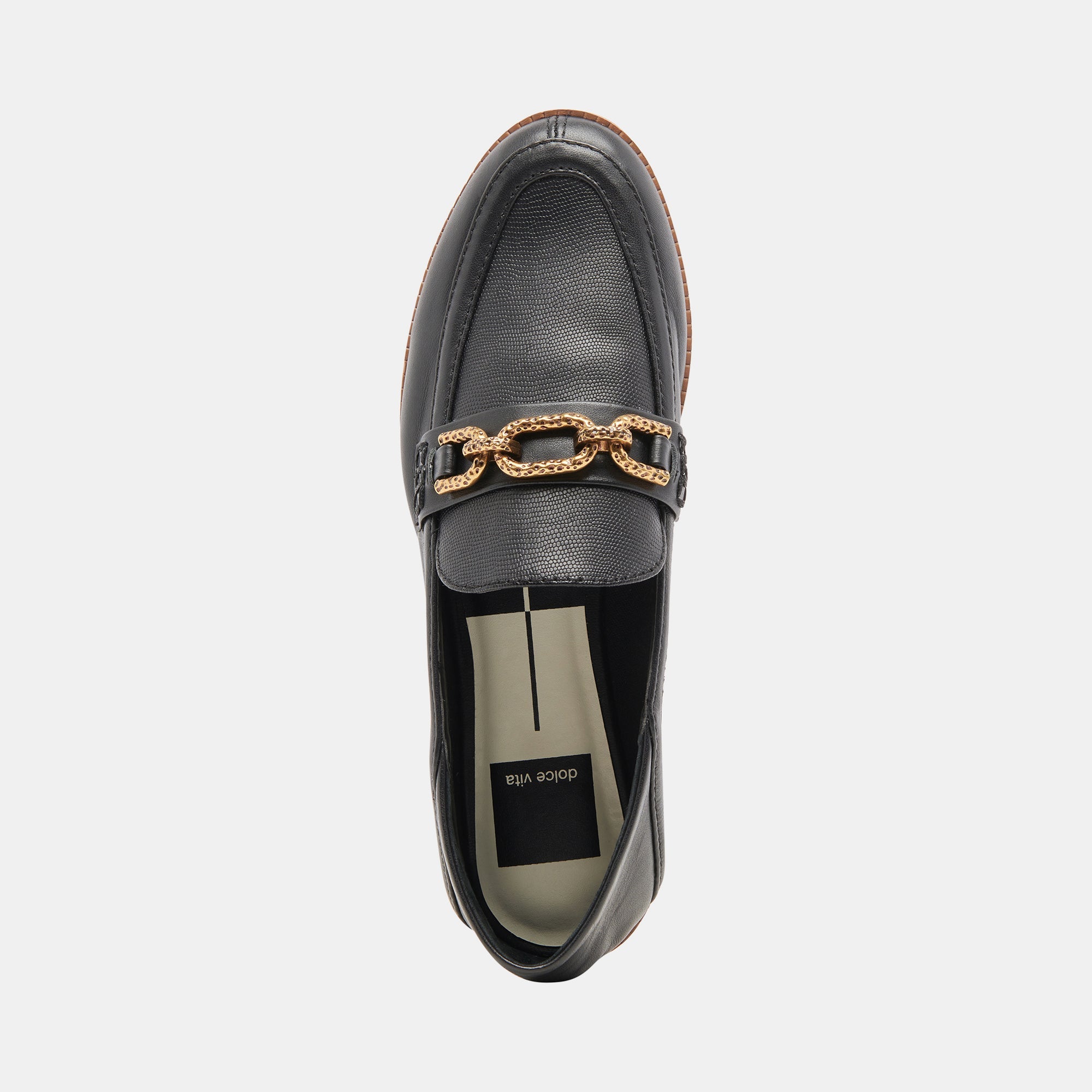 Reign Flats Black Leather Shoes for Women - Stylish & Comfortable Casual Footwear for Work, Travel & Everyday Wear