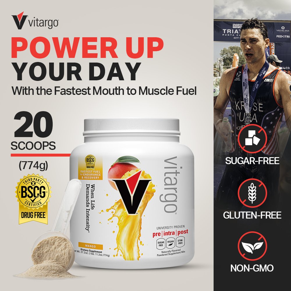 Vitargo Fast-Absorbing Carbohydrate Powder for Workout Recovery & Endurance - Ideal for Athletes, Bodybuilders & Fitness Enthusiasts